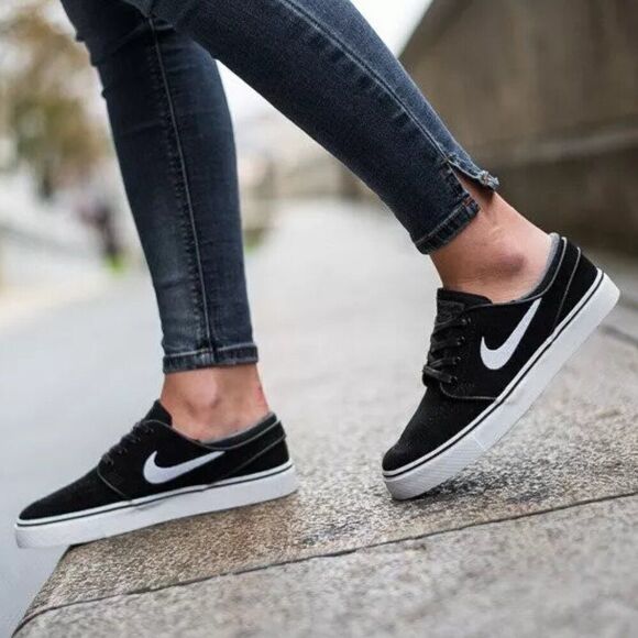 RARE Deadtstock NEW SB Zoom Stefan Janoski 'Black White' Suede Mens 9 US 8.5 UK - Picture 12 of 12